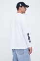 Lacoste longsleeve bawełniany biały TH2094