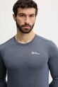 Jack Wolfskin longsleeve sportowy Sky Thermal granatowy 1808682