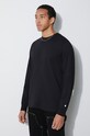 Carhartt WIP cotton longsleeve top black I026265.0D2XX