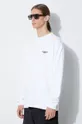 λευκό Βαμβακερή μπλούζα με μακριά μανίκια Carhartt WIP