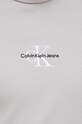 Tričko s dlhým rukávom Calvin Klein Jeans J30J324003 sivá