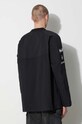 Clothing 032C cotton longsleeve top FW23.C.1080 black