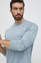Mizuno longsleeve do biegania Impulse Core niebieski J2GAA520