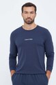 Calvin Klein Underwear longsleeve lounge 000NM2171E granatowy AW23