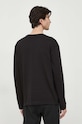 Calvin Klein longsleeve bawełniany K10K111847 czarny AW23