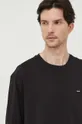 Bombažna majica z dolgimi rokavi Calvin Klein 100 % Bombaž
