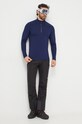 Descente longsleeve funcțional Piccard DWMWGB23 bleumarin AW23