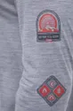 sivá Športové tričko s dlhým rukávom Smartwool Outdoor Patch Graphic