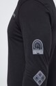 Sportovní tričko s dlouhým rukávem Smartwool Outdoor Patch Graphic černá SW016989