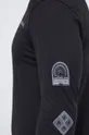črna Športna majica z dolgimi rokavi Smartwool Outdoor Patch Graphic