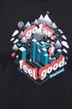 Športové tričko s dlhým rukávom Smartwool Denver Go Far Feel Good Graphic SW017154 čierna