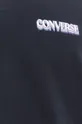 čierna Bavlnené tričko s dlhým rukávom Converse