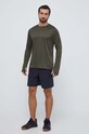 Лонгслів для тренувань Reebok Tech 100071042 зелений AW24