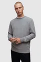 γκρί Βαμβακερή μπλούζα με μακριά μανίκια AllSaints HASTE Ανδρικά
