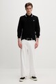 Fred Perry longsleeve din bumbac M3636.350 negru AA00