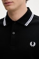Fred Perry longsleeve din bumbac M3636.350 negru