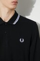 Pamučna majica dugih rukava Fred Perry M3636.350