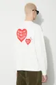 Βαμβακερή μπλούζα με μακριά μανίκια Human Made Graphic 100% Βαμβάκι