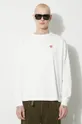 λευκό Βαμβακερή μπλούζα με μακριά μανίκια Human Made Graphic