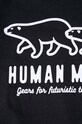 Human Made longsleeve din amestec de lână Wool Blended HM26CS012 bleumarin