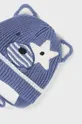 Παιδικός σκούφος και γάντια Mayoral Newborn Gift box σκούρο μπλε
