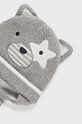 Mayoral Newborn czapka i rękawiczki dziecięce Gift box 9667.1N.Newborn.9BYX szary AW23