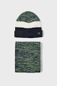 Mayoral șapcă și eșarfă pentru copii 10594.5G.CzapkaKompl albastru AW23