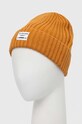Pepe Jeans czapka z domieszką wełny dziecięca PB040310 pomarańczowy AW23