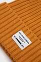 Chłopiec Pepe Jeans czapka z domieszką wełny dziecięca PB040310 pomarańczowy
