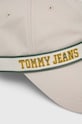 Dodatki Bombažna bejzbolska kapa Tommy Jeans AW0AW14995 bež