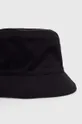 μαύρο Αναστρέψιμο βαμβακερό καπέλο Calvin Klein