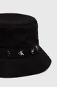 Βαμβακερό καπέλο Calvin Klein Jeans μαύρο