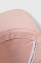 różowy Calvin Klein Jeans czapka z daszkiem bawełniana