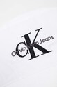 Calvin Klein Jeans pălărie din bumbac alb K60K611029
