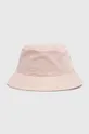 Bavlnený klobúk Calvin Klein Jeans ružová