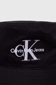 Calvin Klein Jeans kapelusz bawełniany K60K611029 czarny SS24