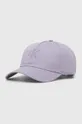 μωβ Βαμβακερό καπέλο του μπέιζμπολ Calvin Klein Jeans Γυναικεία