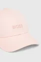 BOSS berretto da baseball in cotone rosa
