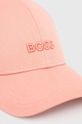 BOSS berretto da baseball in cotone rosa