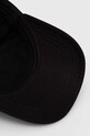 BOSS czapka z daszkiem bawełniana czarny 50499524
