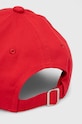 HUGO czapka z daszkiem bawełniana 50496409 czerwony SS24