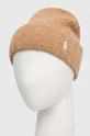 Vlnená čiapka Polo Ralph Lauren béžová