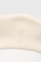 Polo Ralph Lauren berretto basco in lana beige 455923006