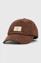 brązowy Roxy czapka z daszkiem Damski