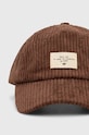 Akcesoria Roxy czapka z daszkiem ERJHA04193 brązowy