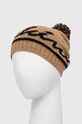 Moschino gyapjú sapka M2947.65367 bézs AW23