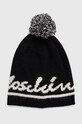 Moschino caciula de lana print negru M2947.65367