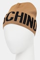 Akcesoria Moschino czapka z wełną M2997.65165 zielony