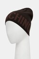 Moschino czapka z wełną M2997.65165 brązowy AW25