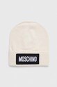 Кашемировая шапка Moschino шерсть бежевый M5737.60094